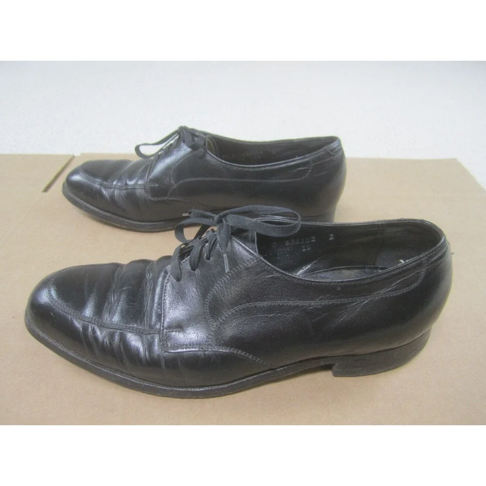 Florsheim Dress‎ Shoes Mens 8.5C Black Oxford Lace Up Leather